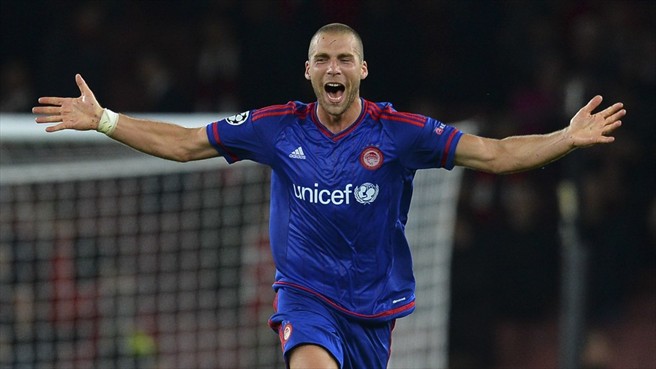 پایتیم کاسامی|آرسنال 2 - 3 المپیاکوس / لیگ قهرمانان