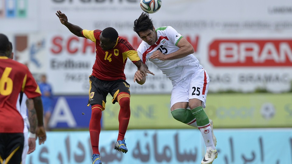 رضا حقیقی‌|ایران 1-1 آنگولا