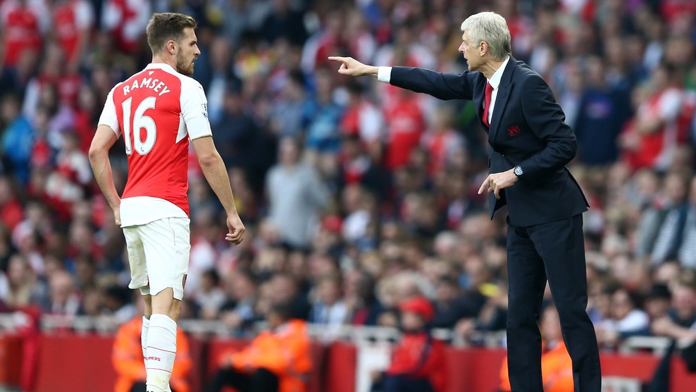 آرسن ونگر|آرسنال 3 - 0 منچستر یونایتد / لیگ جزیره