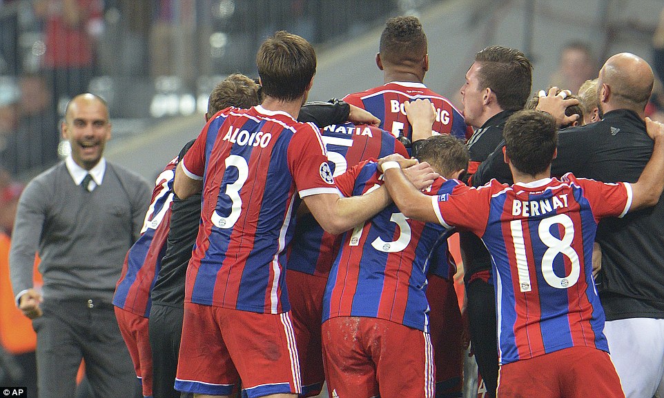 جروم بواتنگ|بایرن مونیخ 1-0 منچستر سیتی / لیگ قهرمانان