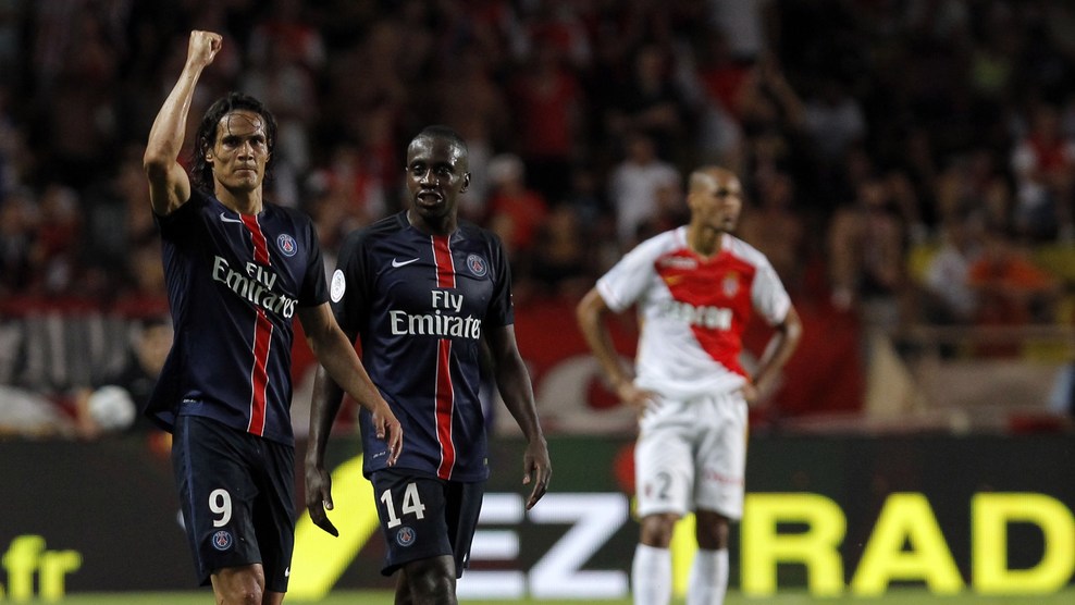 ادینسون کاوانی|موناکو 0 - 3 پاریس سن ژرمن / لوشامپیونه