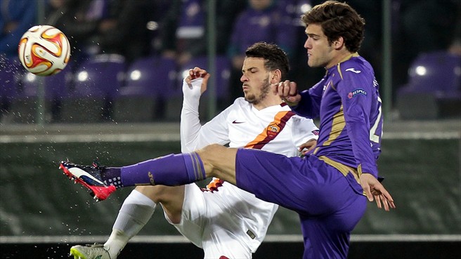 الساندرو فلورنزی|فیورنتینا 1 - 1 رم / لیگ اروپا