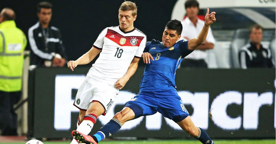 انزو پِرز - تونی کروس|آلمان 2-4 آرژانتین / دیدار دوستانه