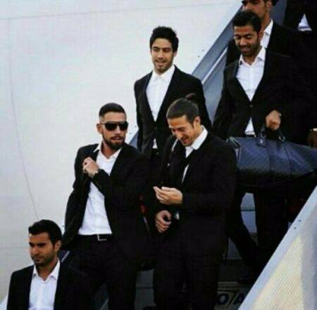 ایران|ورود تیم ملی کشورمان به برزیل.