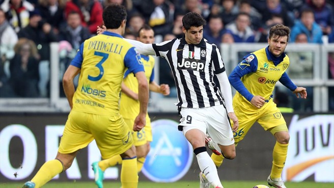 آلوارو موراتا|یوونتوس 2 - 0 کیه وو / سری آ