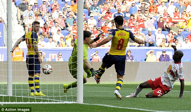 آرسنال|آرسنال 0-1 نیویورک ردبول/ دیدار دوستانه