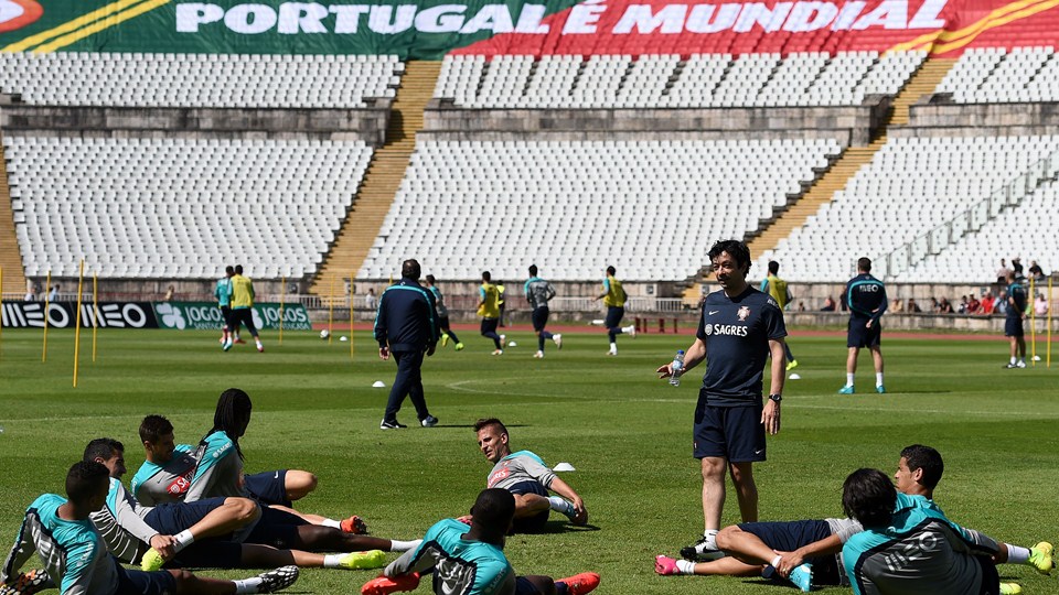 پرتغا|اخرین تمرین تیم ملی پرتغال در لیسبون