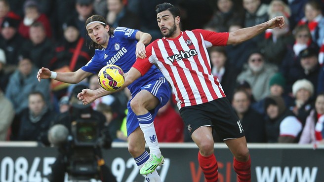 فیلیپ لوئیس|ساوتهمپتون 1 - 1 چلسی / لیگ جزیره