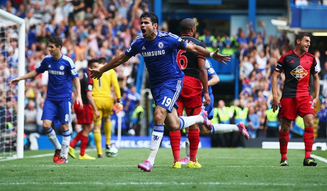 دیگو کوستا|چلسی 4 -2 سوانزی / لیگ جزیره