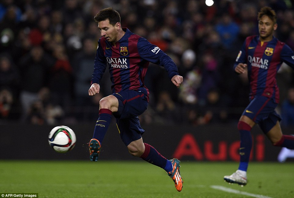 لیونل مسی|بارسلونا 1 - 0 اتلتیکو مادرید / کوپا دل ری