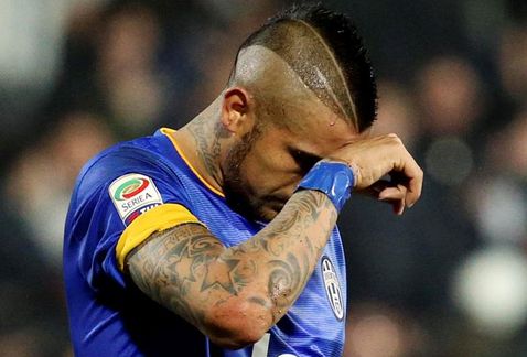 آرتور ویدال|چزنا 2 - 2 یوونتوس / سری آ