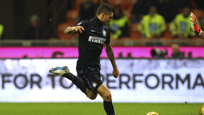 مائورو  ایکاردی|اینترمیلان 1 - 2 اودینزه /  سری آ