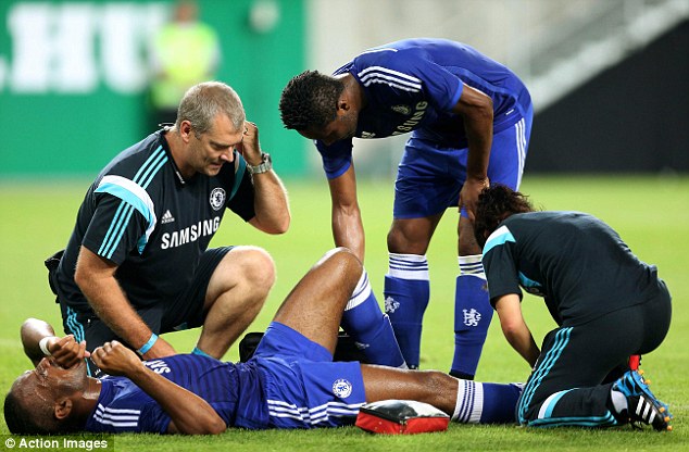 ديديه ایو دروگبا|فرنک‌واروس ۱ - ۲ چلسی/ دوستانه باشگاهی