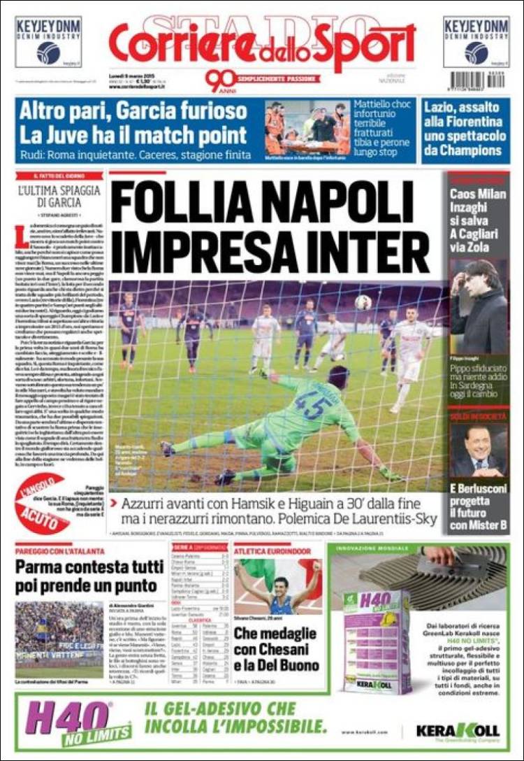 کوریه‌ره دلو اسپورت