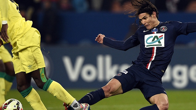 ادینسون کاوانی|پاریس سن ژرمن 2-0 نانت / جام حذفی