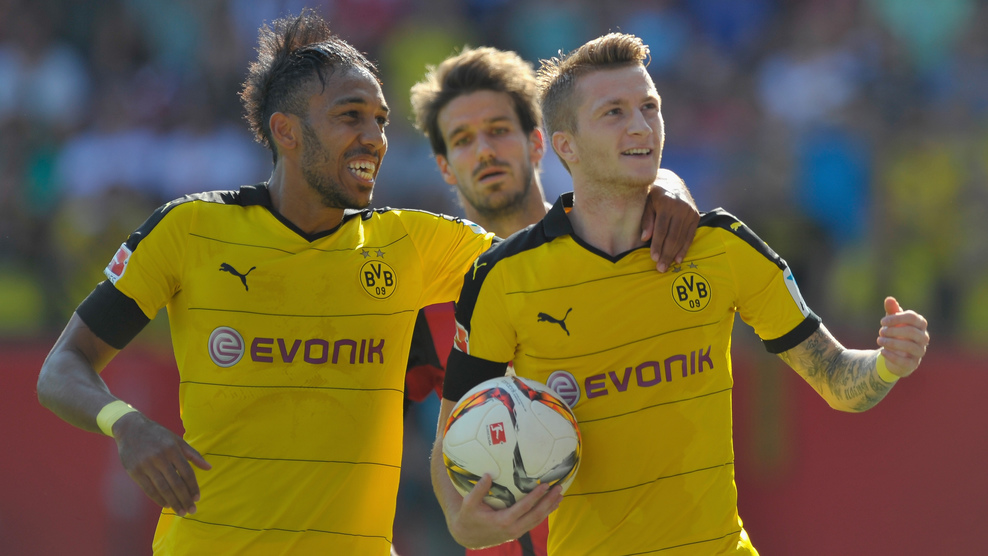 ماركو رویس|اینگولشتاد 0 - 4 بوروسيا دورتموند / بوندسلیگا