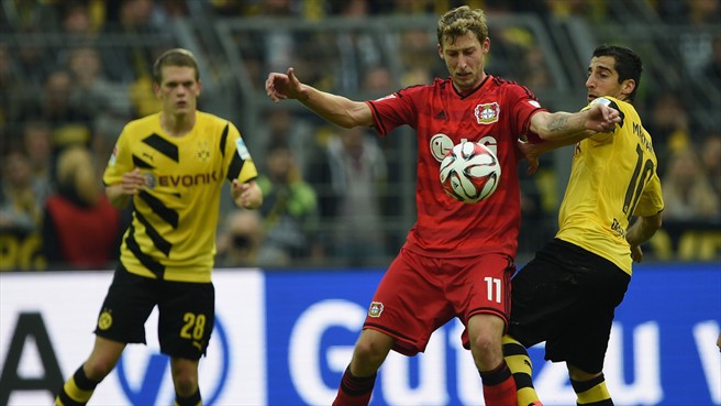 هنريخ مخیتاریان|دورتموند 0-2 لورکوزن / بوندسلیگا