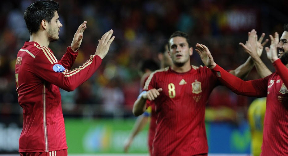 آلوارو موراتا|اسپانیا 1 - 0 اوکراین / مقدماتی یورو 2016