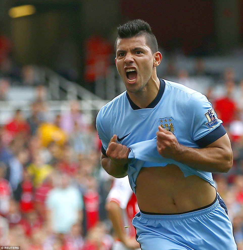 سرخیو آگیرو|آرسنال 2-2 منچسترسیتی / لیگ جزیره