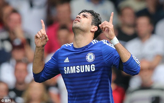 دیگو کوستا|چلسی 4 -2 سوانزی / لیگ جزیره