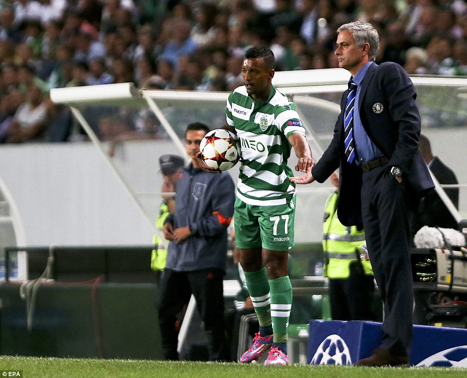 خوزه مورینیو - نانی|اسپورنینگ لیسبون 0-1 چلسی / لیگ قهرمانان