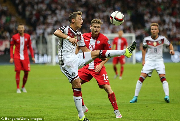 مسوت اوزیل|آلمان 3 - 1 لهستان / مقدماتی یورو