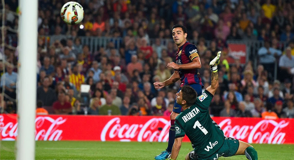 ژاوی|بارسلونا 3 - ایبار / لالیگا