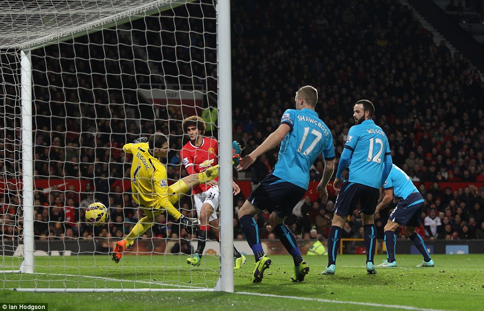 آسمیر بگوویچ|منچستر یونایتد 2 - 1 استوک سیتی /  لیگ جزیره