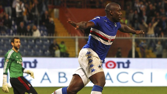 استفانو چوکا اوکاکا|سامپدوریا 2 - 2 میلان /  سری آ