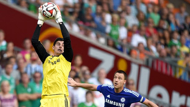 تیبات كورتوا|چلسی 0-3 وردربرمن / دیدار دوستانه