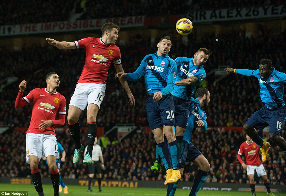 مایکل کریک|منچستر یونایتد 2 - 1 استوک سیتی /  لیگ جزیره