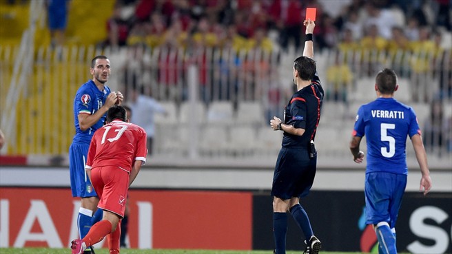 لئوناردو بونوچی|مالت 0-1 ایتالیا / مقدماتی یورو 2016