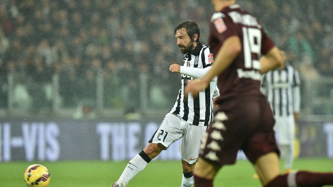 آندره آ پیرلو|یوونتوس 2 - 1 تورینو / سری آ