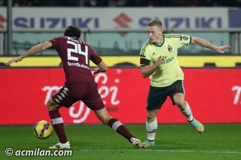 ایگناسیو آباته|تورینو 1 - 1 میلان / سری آ