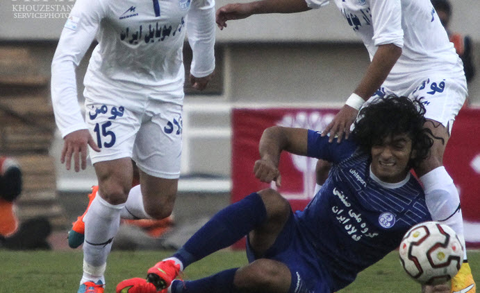 میثم بائو|استقلال خوزستان 4 - 4 استقلال تهران / لیگ برتر