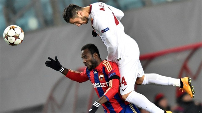 فرانچسکو توتی|زسكا مسكو 1 - 1 رم / لیگ قهرمانان