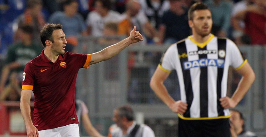 واسيليس توروسيدیس|رم 2 - 1 اودینزه / سری آ