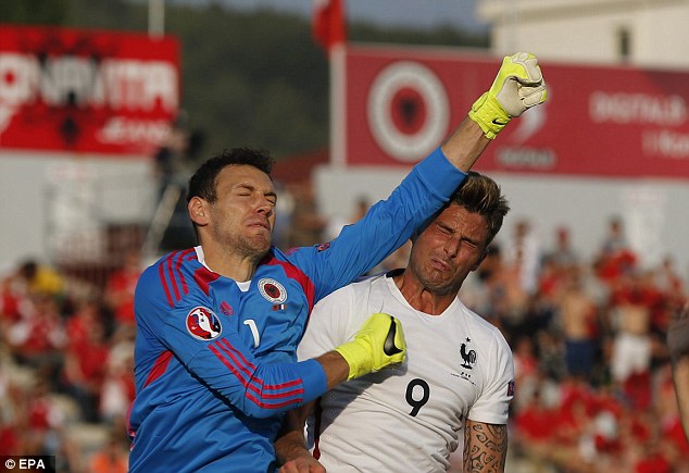 اليوير ژیرود|آلبانی 1 - 0 فرانسه / دیدار دوستانه