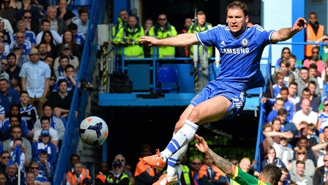 ایوانوویچ - جانسون|پرواز ایوانویچ برای دفع توپ