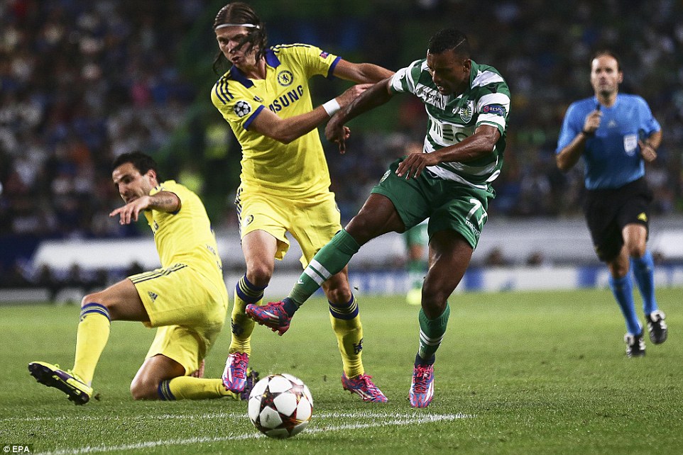 فیلیپه لوئیز|اسپورنینگ لیسبون 0-1 چلسی / لیگ قهرمانان