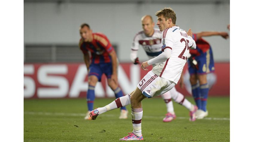 توماس مولر|زسکا مسکو 0 - 1 بایرن مونیخ / لیگ قهرمانان