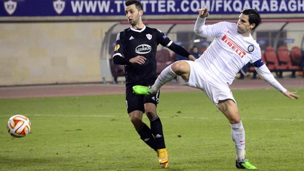 ماركو آندرئولی|قره باغ 0 - 0 اینترمیلان / لیگ اروپا