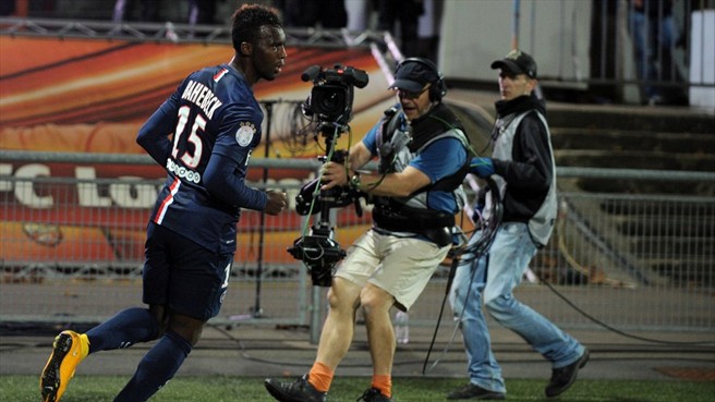 كريستوف باهبک|لورين 1 - 2 پاریس سن ژرمن / لوشامپینه