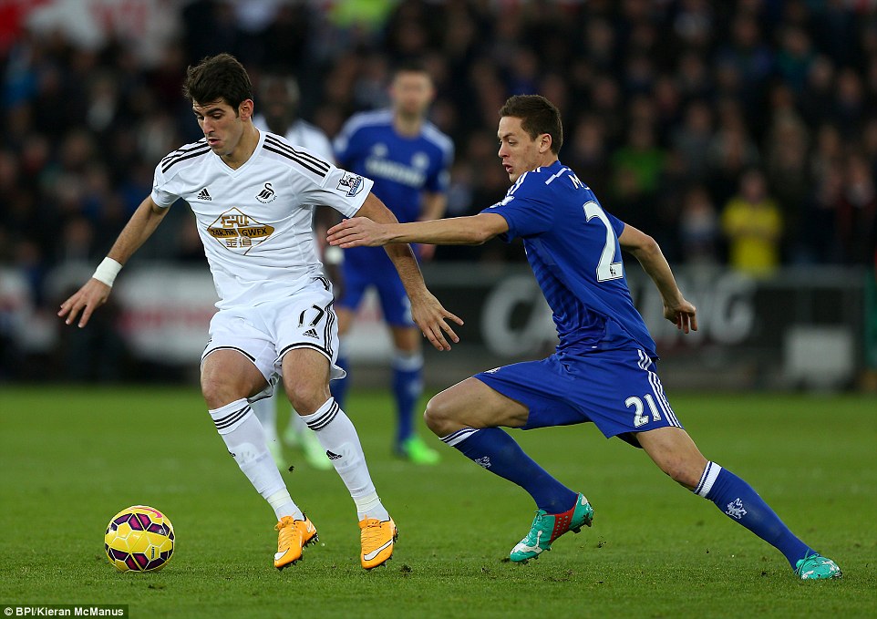 نمانیا ماتیچ|سوانسی 0 - 5 چلسی / لیگ انگلستان