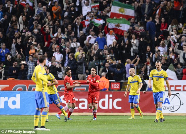 جواد نکونام|سوئد 3 - 1 ایران / دیدار دوستانه