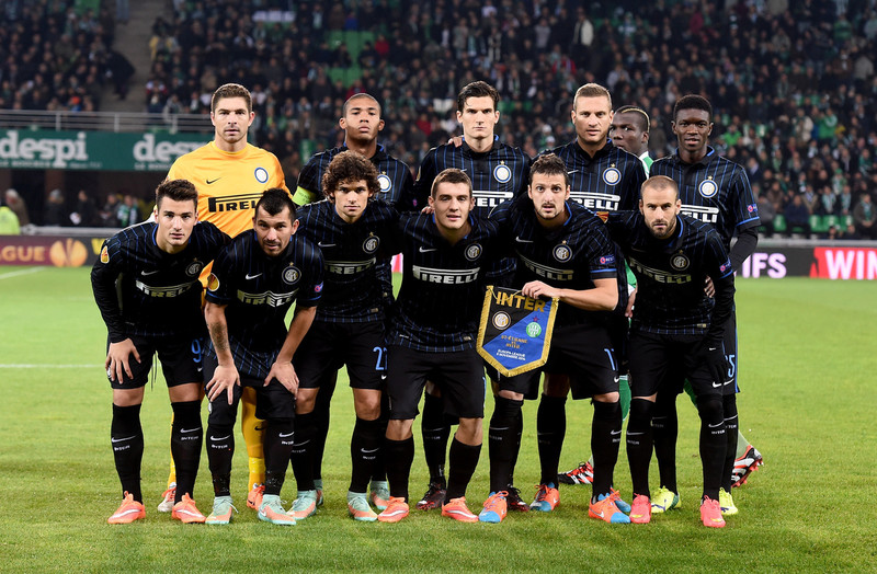 ترکیب اینتر|سنت اتين 1 - 1 اینترمیلان / لیگ اروپا