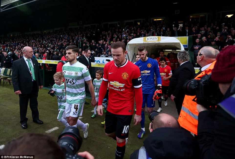 وین رونی|یُویل تاون 0 - 2 منچستر یونایتد / جام حذفی انگلستان