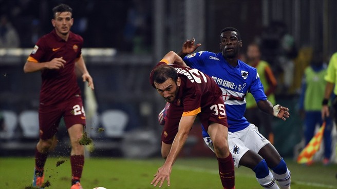 واسيليس توروسيدیس|سامپدوریا 0 - 0 رم / سری آ