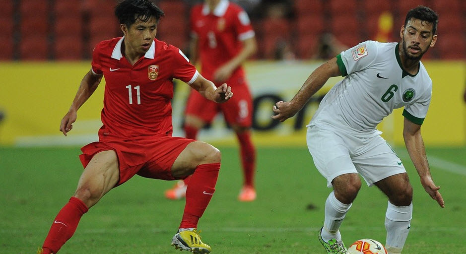 مصطفی ال باساس|عربستان 0 - 1 چین / جام ملت های آسیا 2015