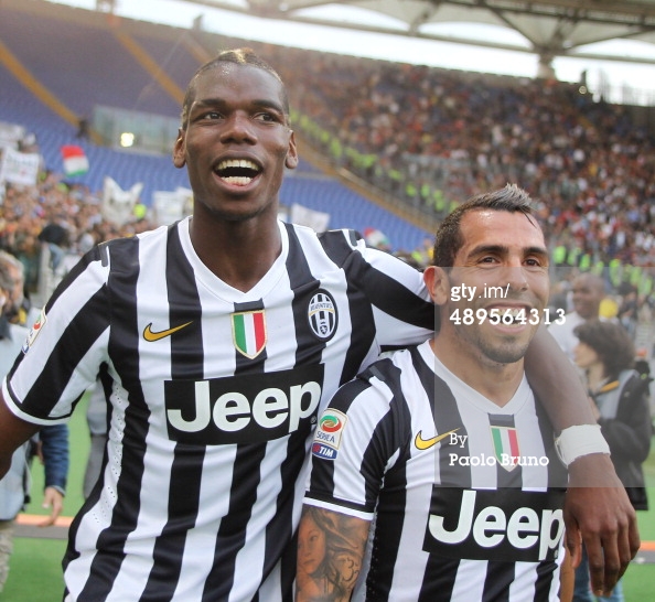 کارلوس توز - پل پوگبا|آ اس رم 0-1 یوونتوس